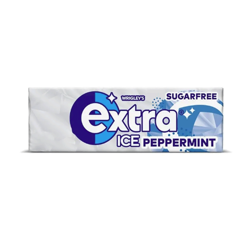 WRIGLEY`S EXTRA S/F ICE PEPPERMINT 10`S